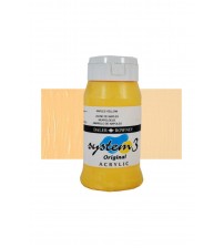 Daler Rowney System3 500 ml Akrilik Boya 634  Naples Yellow 